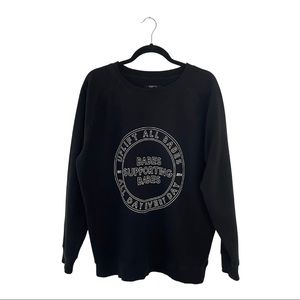 Brunette the Label Women's Babes Supporting Babes Crewneck Sweatshirt Size XS/S